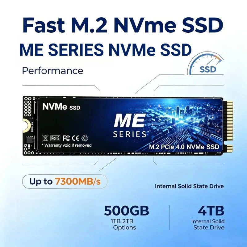 New ME SERIES NVMe SSD M.2 PCI - огляд і ціна M.2 Nvme 4Tb Pcie 4.0 Ssd