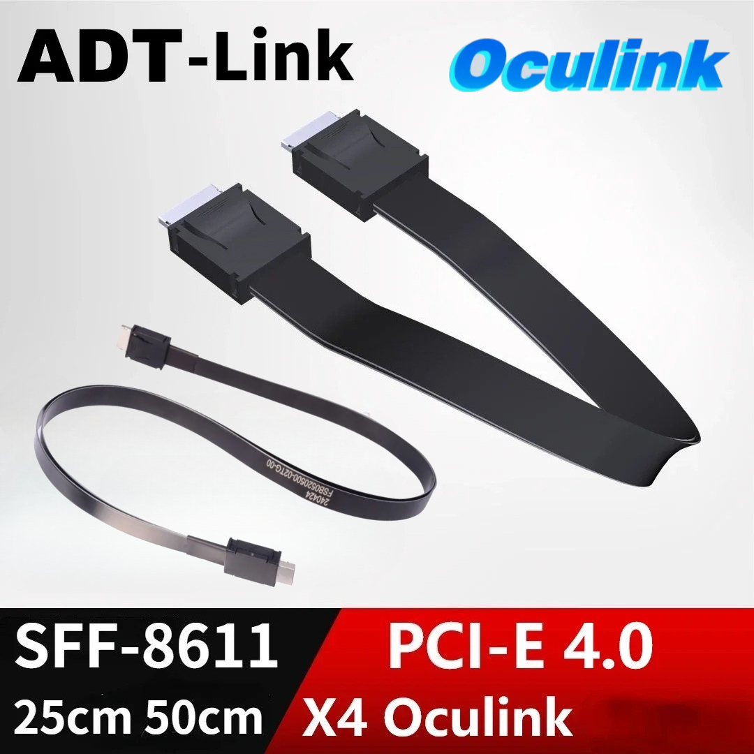 1M PCI-E 4.0 X4 SFF-8611 Male  - огляд і ціна External Gpu Dock Pcie 4.0 Oculink