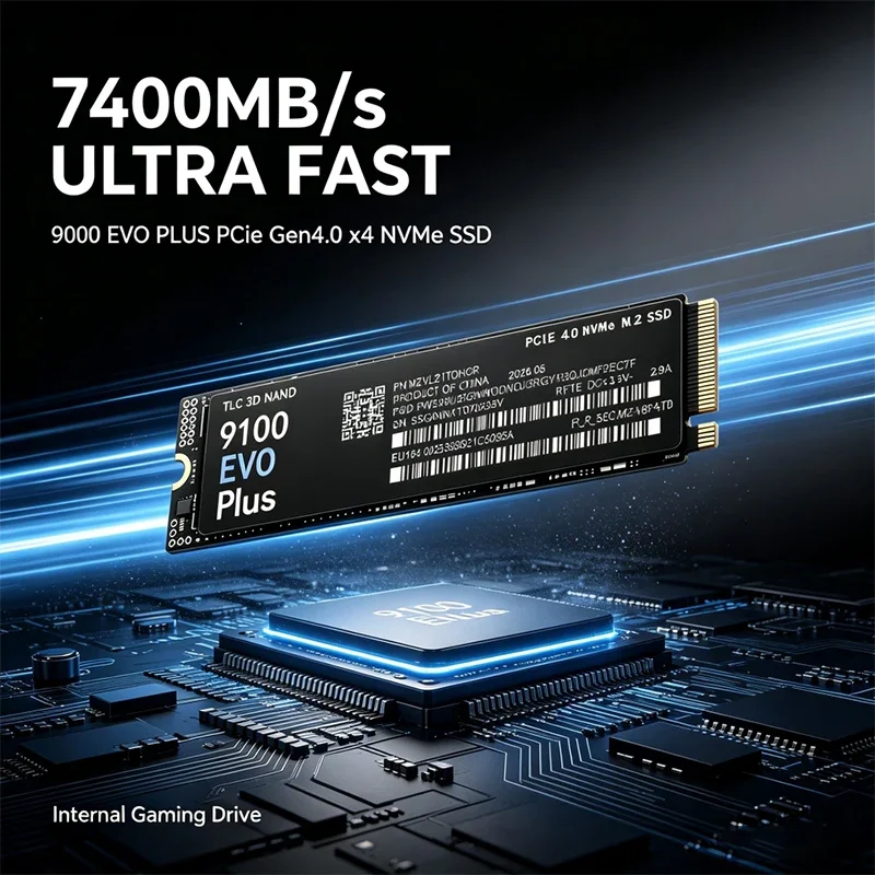 9100 EVO Plus M.2 NVMe SSD 1TB - огляд і ціна M.2 Nvme 4Tb Pcie 4.0 Ssd
