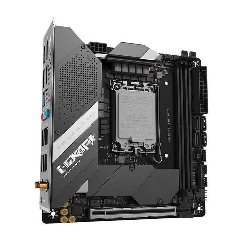New MS-Z690 iCraft ITX WIFI De - огляд і ціна Lga 1700 Ddr5 Itx Motherboard