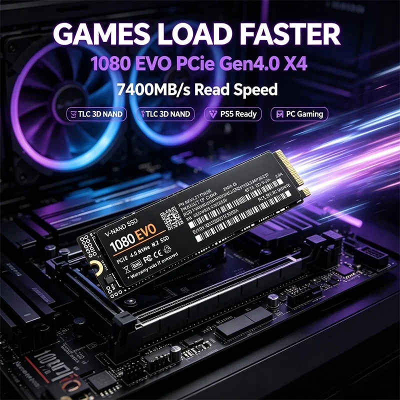 1080 EVO M.2 2280 NVMe PCIe 4. - огляд і ціна M.2 Nvme 4Tb Pcie 4.0 Ssd