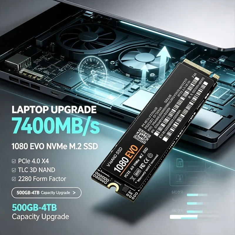 1080 EVO M.2 2280 NVMe PCIe 4. - огляд і ціна M.2 Nvme 4Tb Pcie 4.0 Ssd